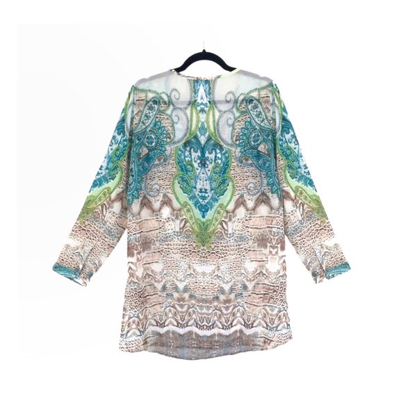 Chico's Paisley Tunic - Picture 7 of 8